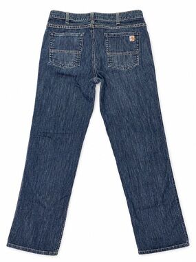 Carhartt Women's Work FR Jeans Flame Resistant Jeans Size 14 Blue